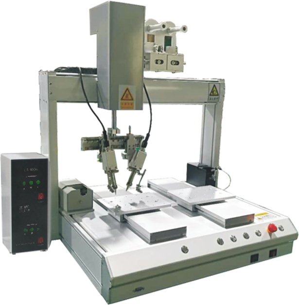 Double Y double position soldering machine