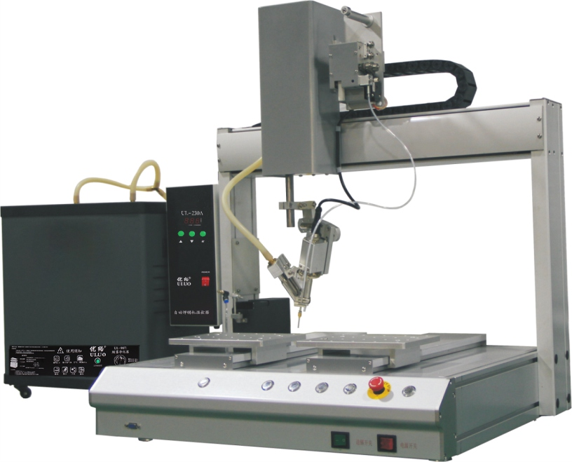 Automatic Soldering Machine with Smoke Filter System